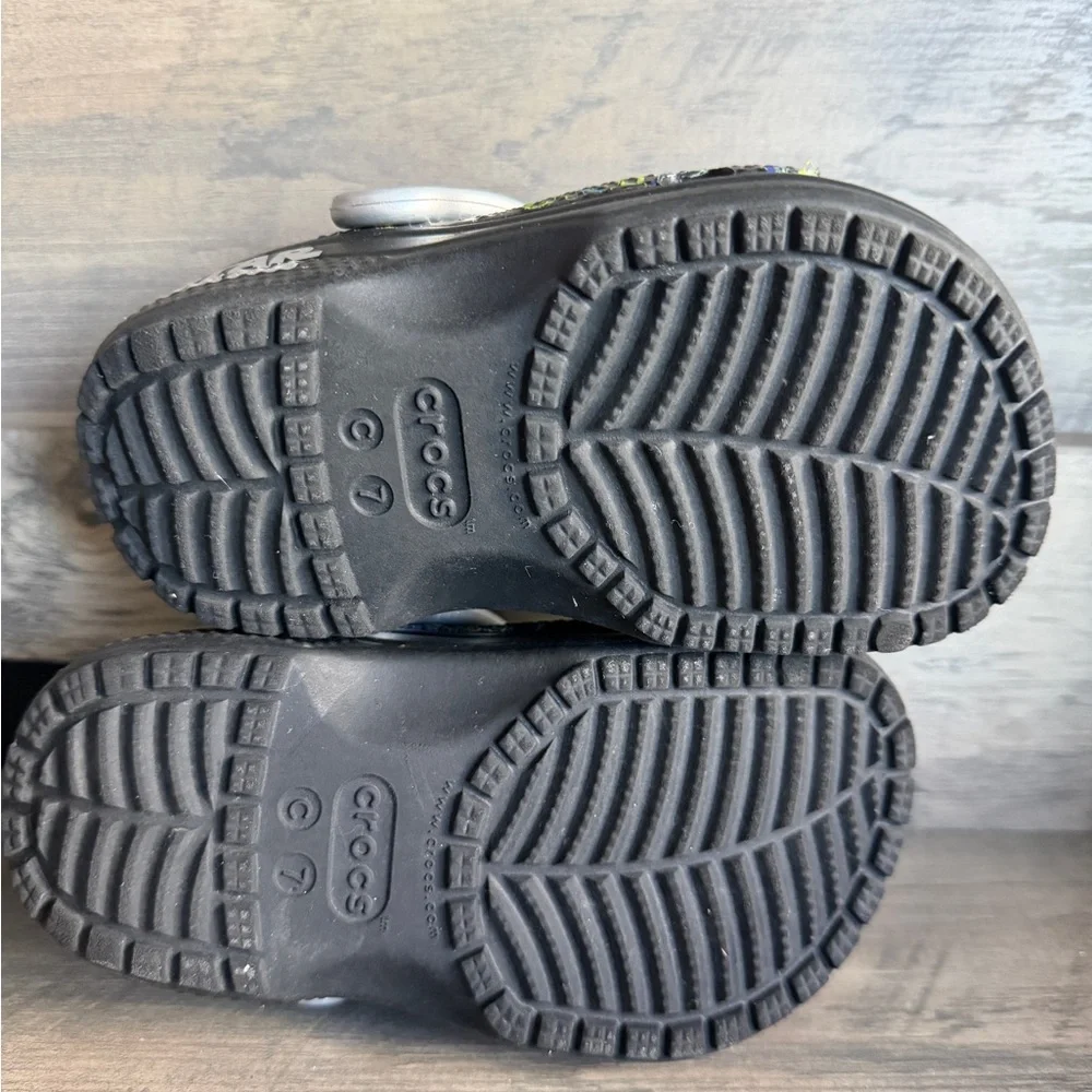 STAR WARS Crocs Clogs Toddler Size C7 Black